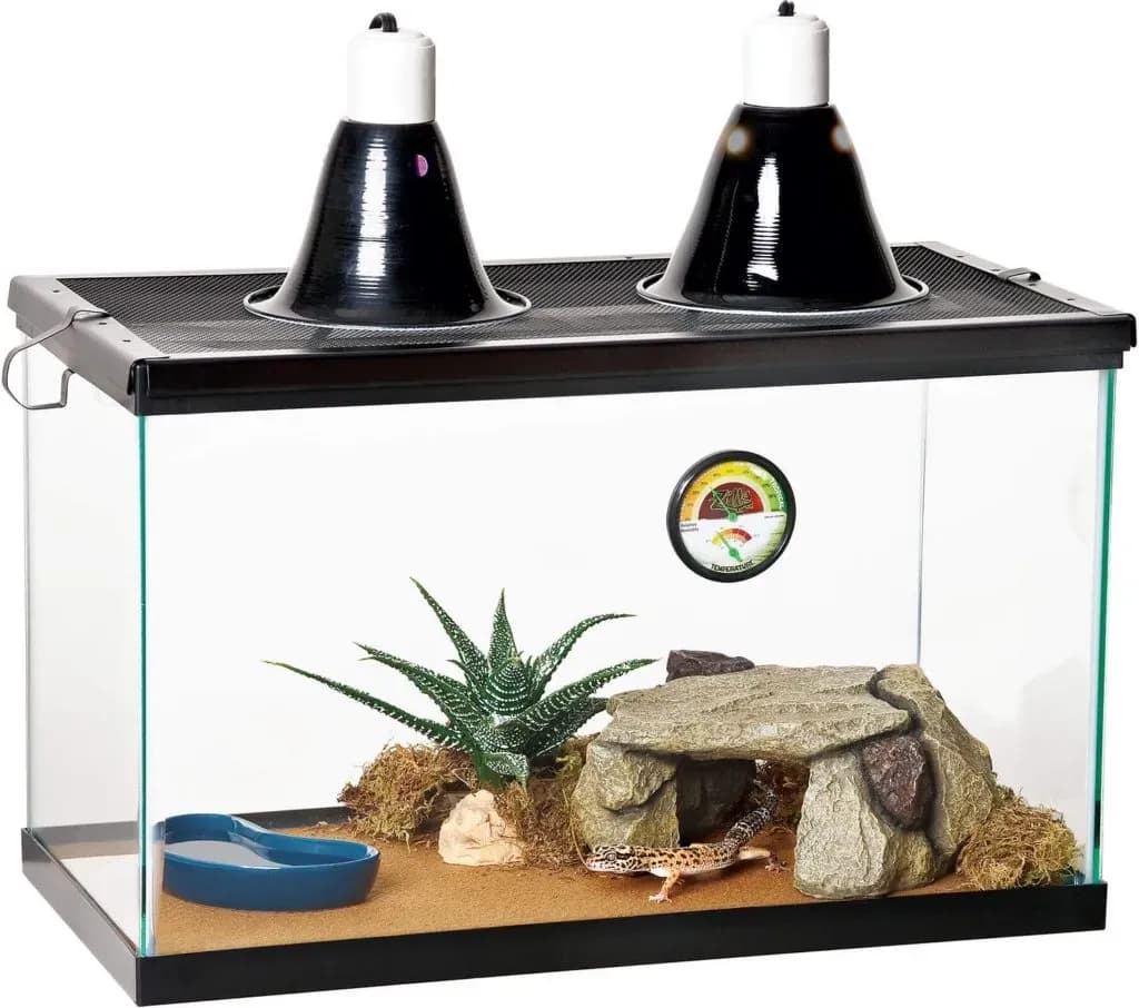 Zilla Desert Reptile Starter Kit 10 with Light and Heat
