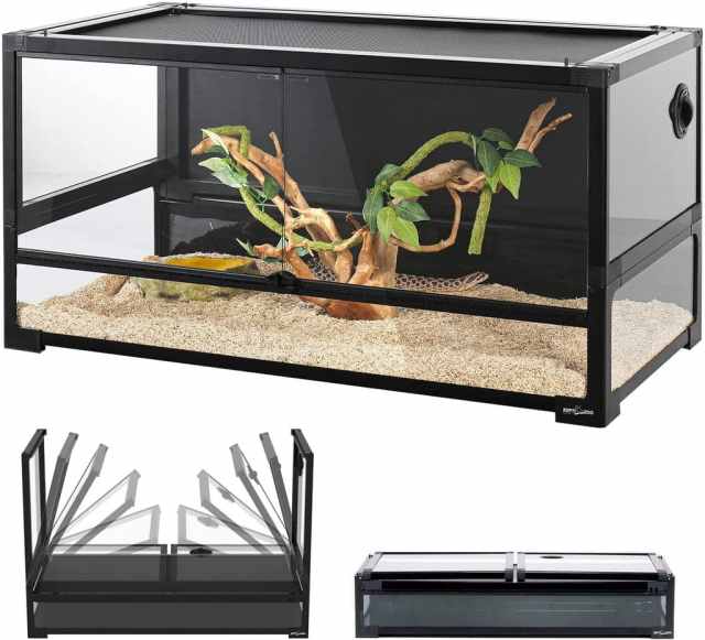 Product Review: Repti Zoo Easy Folding Reptile Terrarium — 36” x 18” x 18”